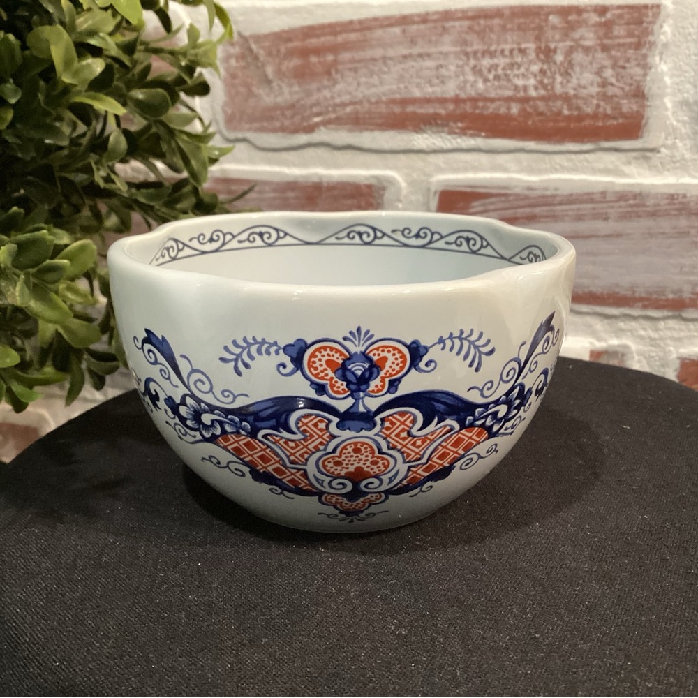 🔵 Estée Lauder - Porcelain Collection - Imperial Cinnabar Design - Bowl - Nice